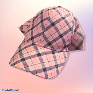 Pink Plaid Hat